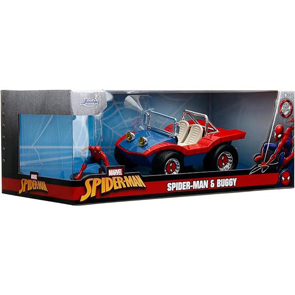 Spiderman Buggy 1:24 con Figura de MARVEL - Imagen 1