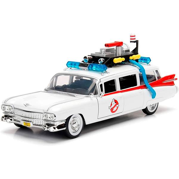 Cazafantasmas Coche ECTO-1 Metal 1:24 - Imagen 1