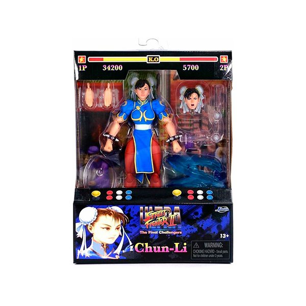 Figura Street Fighter II Chun-Li 15 Cm - Imatge 1