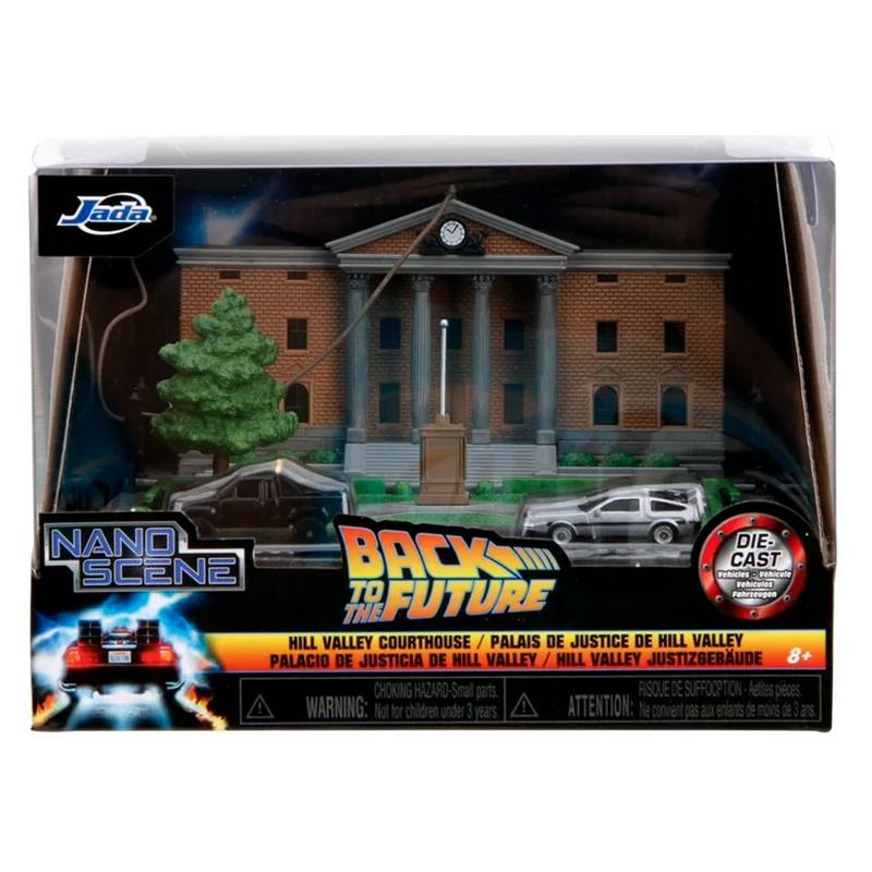 Nano Escenario Regreso al Futuro - Diorama Plaza de la Corte de Hill Valley