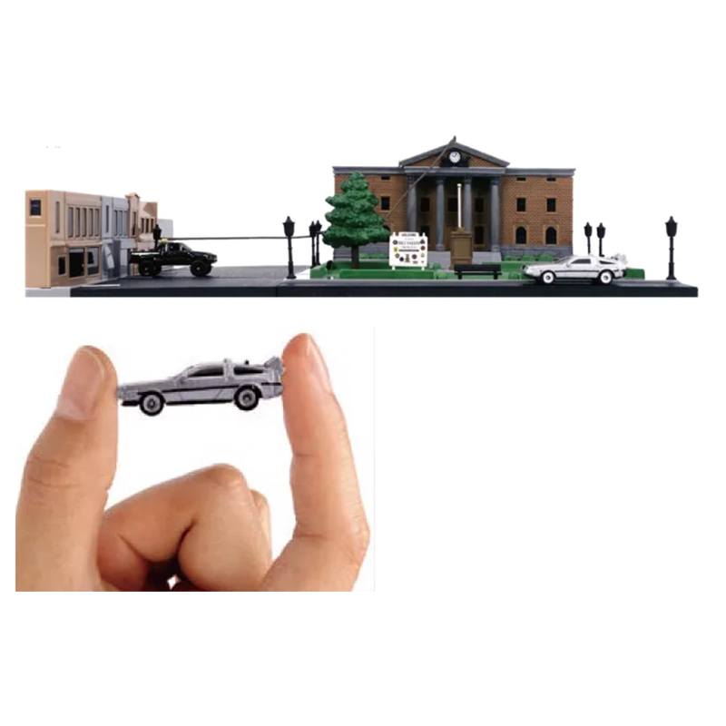 Nano Escenario Regreso al Futuro - Diorama Plaza de la Corte de Hill Valley - Imagen 1