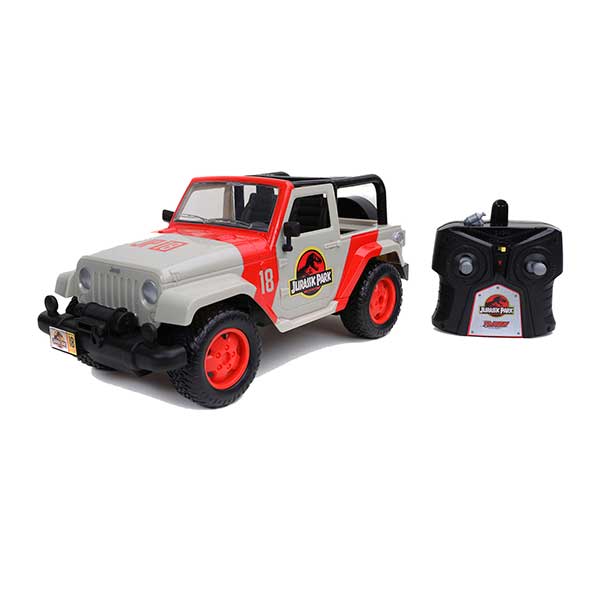 Cotxe RC Jurassic Park Jeep Wrangler 1:16