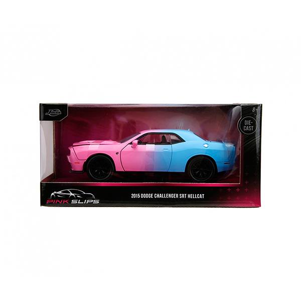 Coche Pink Slips Dodge Challenger Hellcat 1:24 - Imatge 1
