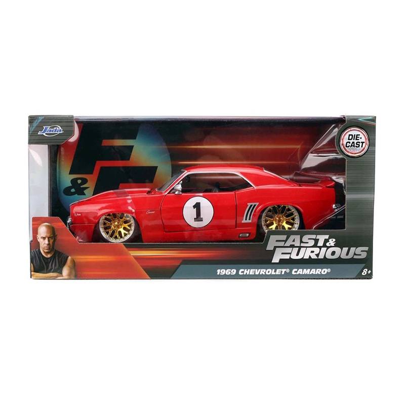 Fast and Furious Coche 1969 Chevrolet Camaro 1:24 - Imagen 1