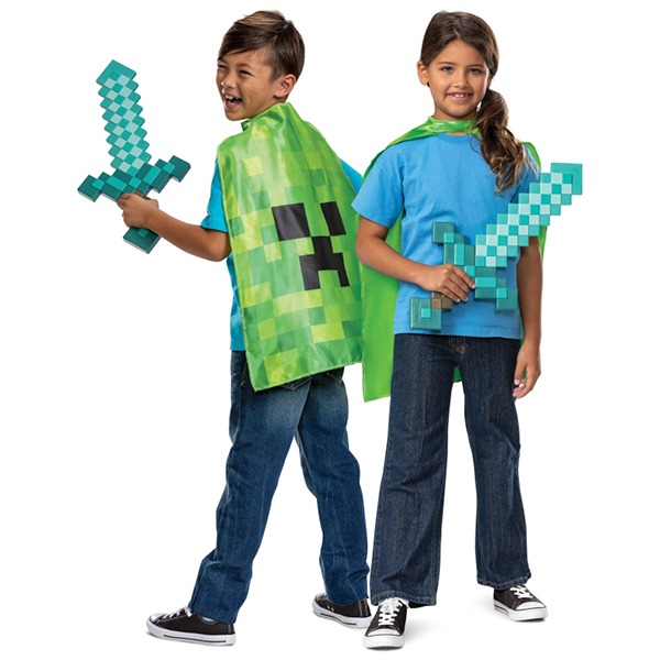 Minecraft Set Espada y Capa - Imagen 1