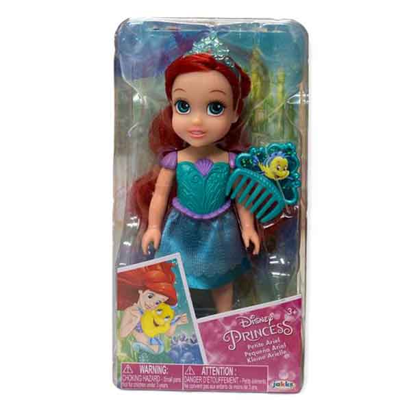 Frozen Muñeca Ariel Mini Princesas 15cm - Imagen 1