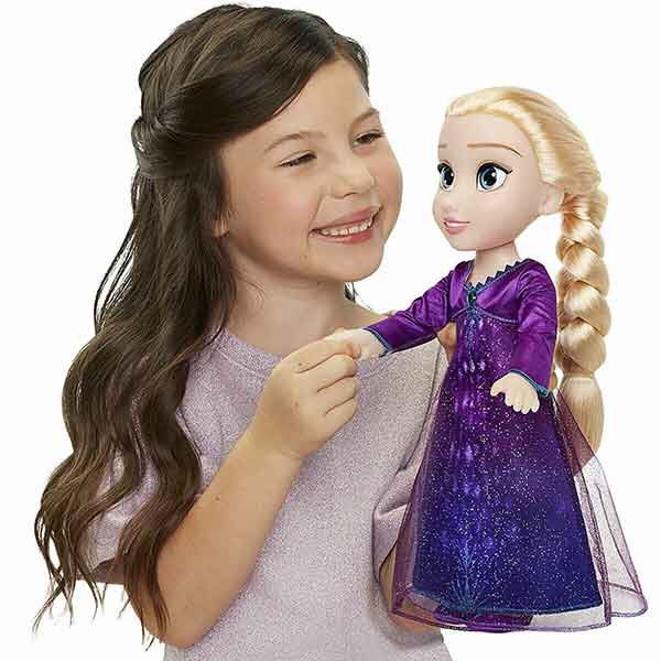 Frozen Boneca Elsa Musical 35cm - Imagem 2