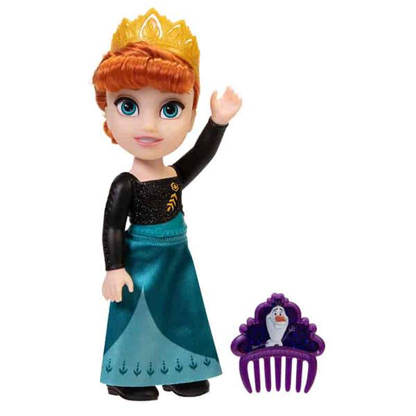 Frozen Boneca Ana com Coroa Mini Princesas 15cm - Imagem 1