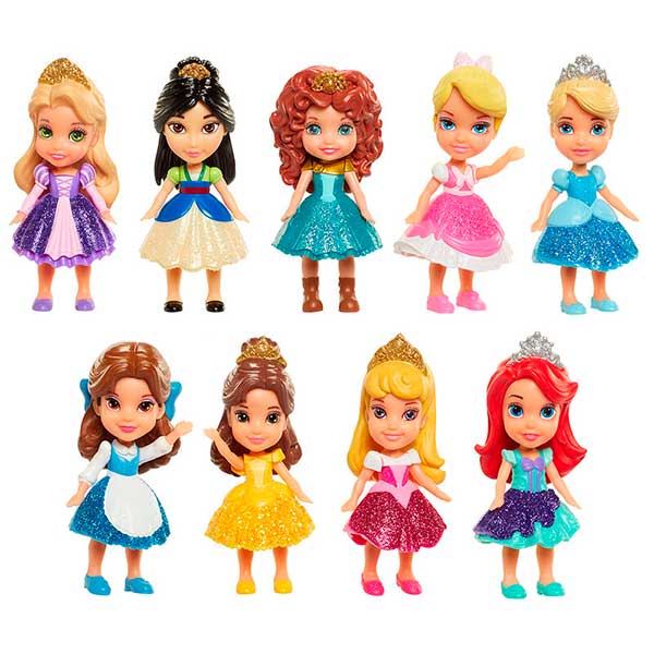 Disney Mini Boneca Princesa 7 cm - Imagem 1