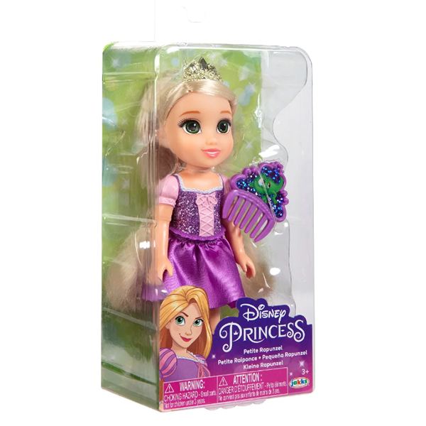 Disney Boneca Rapunzel Mini Princesa 15cm - Imagem 1