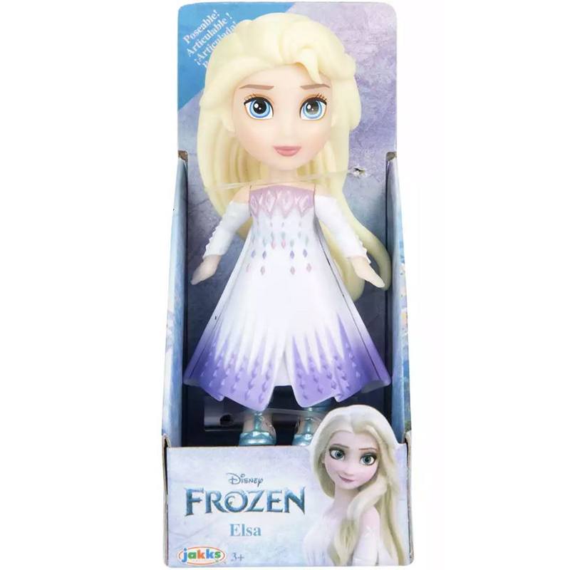 Mini Muñeca Disney Elsa Vestido Blanco