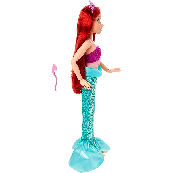 Disney Boneca Ariel A Pequena Sereia 80cm - Imagem 2