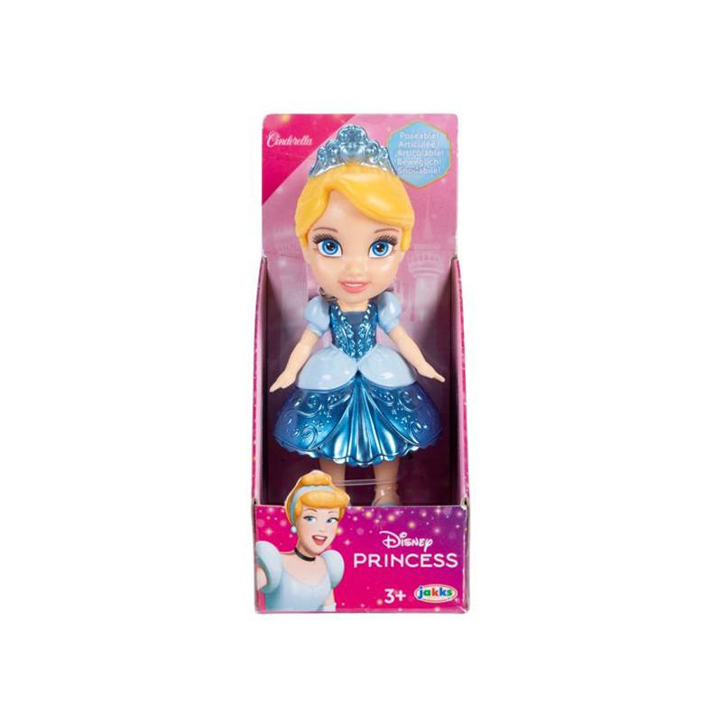 Disney Mini Muñeca Cenicienta Vestido Azul - Imagen 1