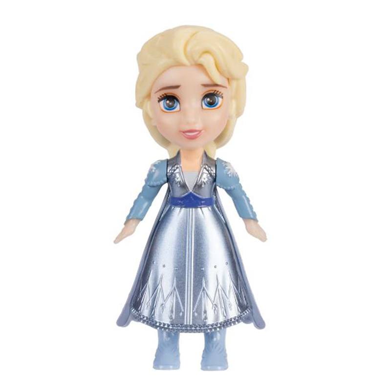 Frozen Mini Muñeca Disney Elsa Vestido Azul