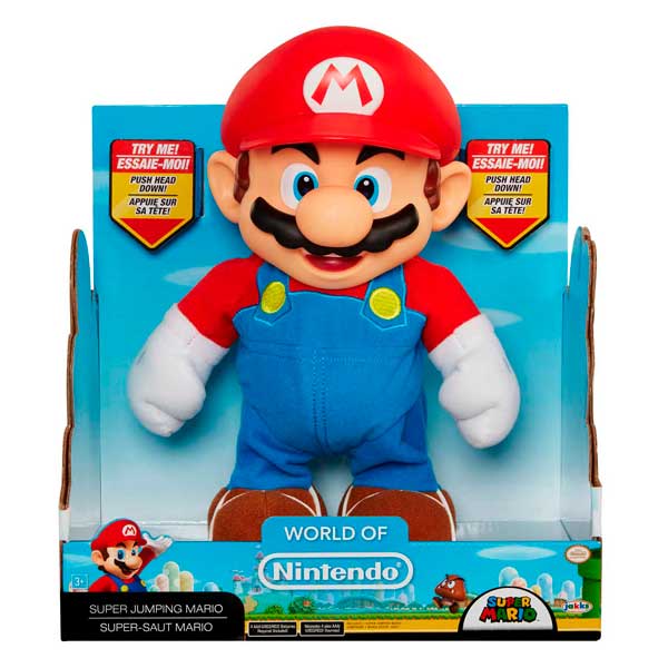 Super Mario Saltador Nintendo 25cm - Imagen 1