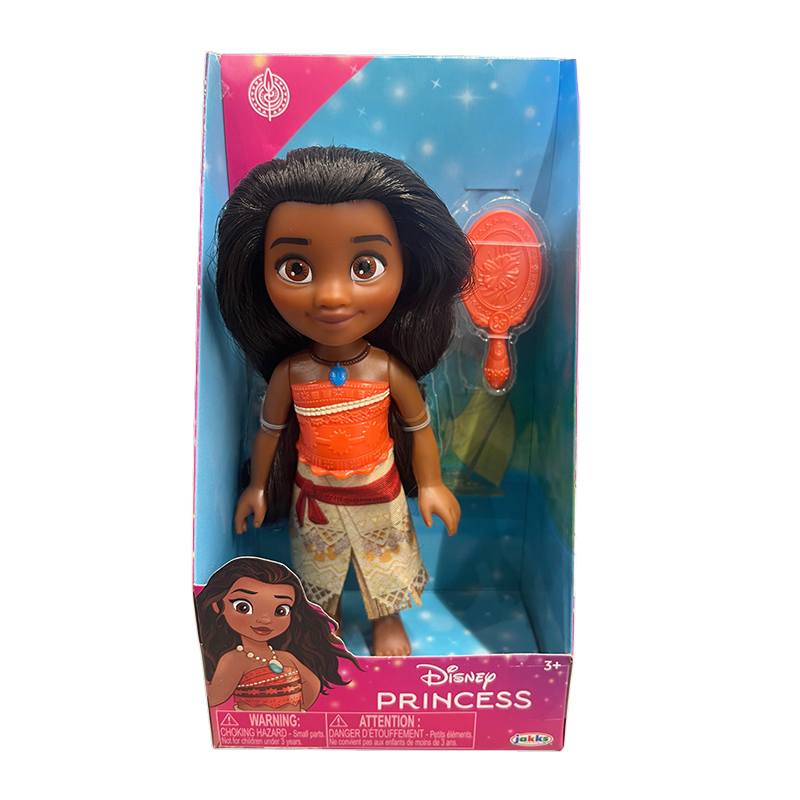 Disney Princess Boneca Vaiana 15cm com Escova