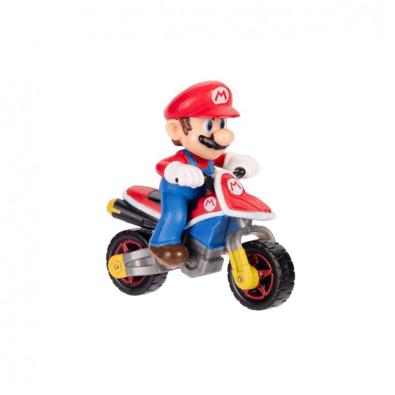 Super Mario Kart Veículo Mario com Moto