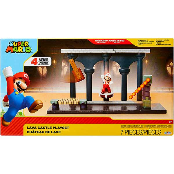 Super Mario Playset Lava Castle - Imagem 3