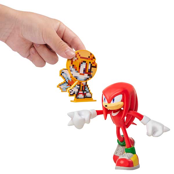 Sonic Figura Knuckles Flexible 10cm - Imagen 1