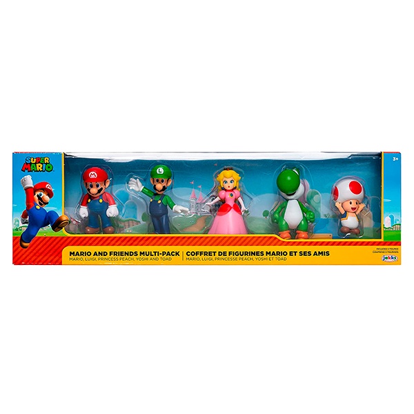 Super Mario Pack 5 Figuras 6cm - Imagem 2