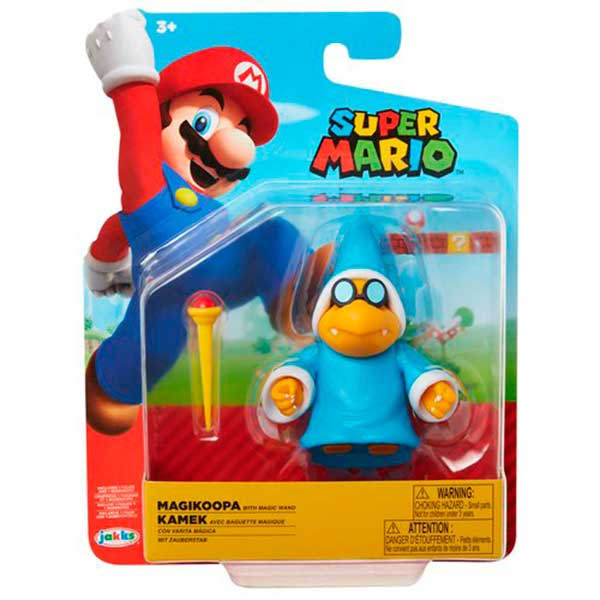 Super Mario Figura Kamek 10cm - Imagem 1