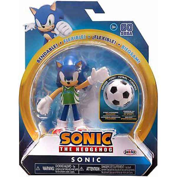 Sonic Figura Flexible Sonic 10cm - Imagen 1