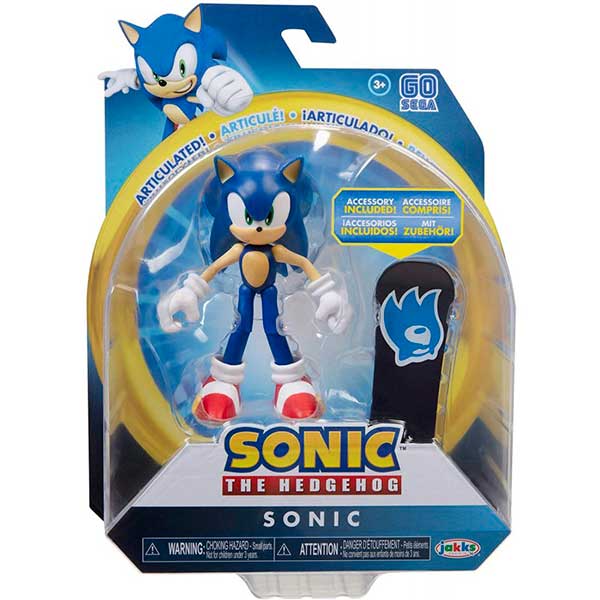 Sonic Articulated Figure Sonic 10cm - Imagem 1