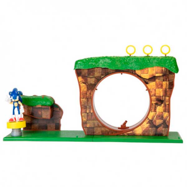 Sonic Playset Zona de la Colina Verde - Imagen 1