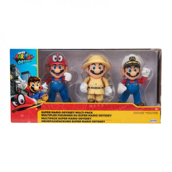 Super Mario Pack 3 Figures 10cm - Imatge 1