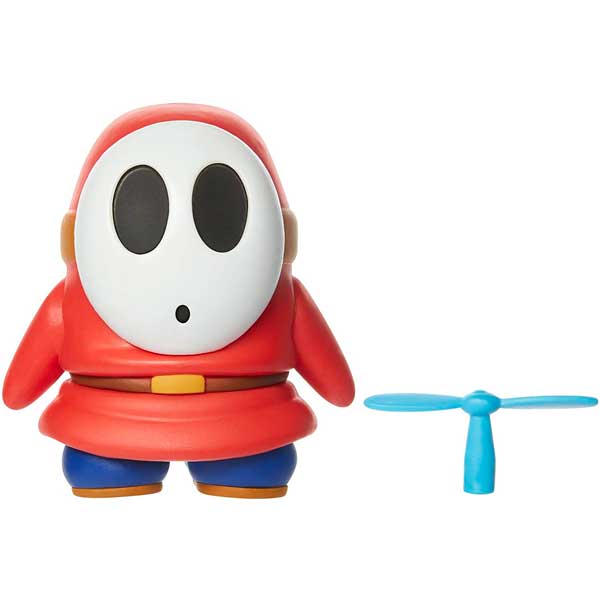 Super Mario Figura Shy Guy 10cm - Imagem 2