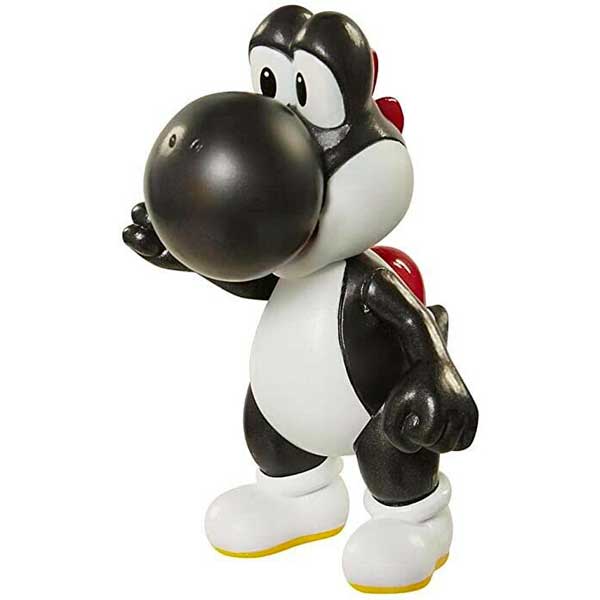 Super Mario Figura Yoshi Negro 10cm - Imagen 1