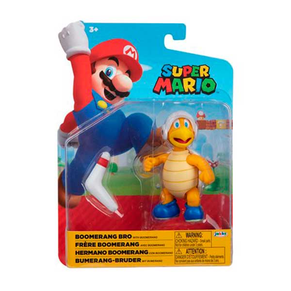 Super Mario Figura Hermano Boomerang 10cm - Imagen 1