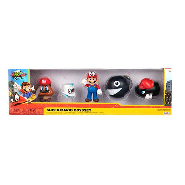 Super Mario Pack 5 Figures 6cm - Imatge 1