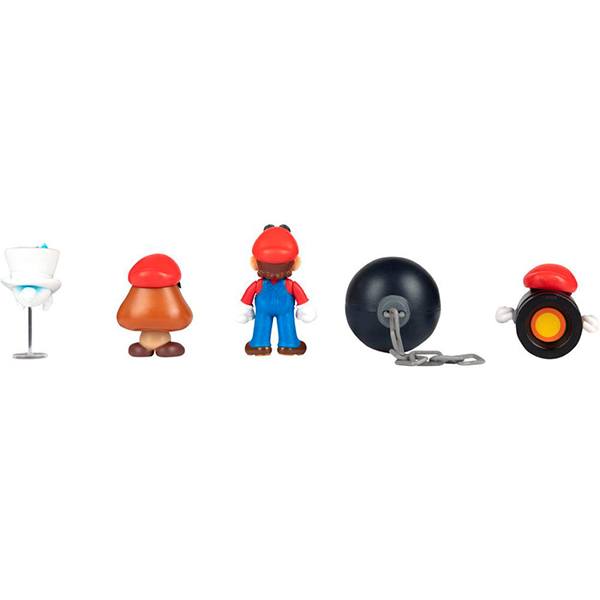 Super Mario Pack 5 Figuras 6cm - Imagen 2