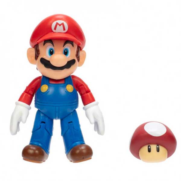 Super Mario Figura Mario 10cm - Imagen 1