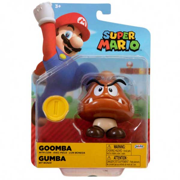 Super Mario Figura Goomba 10cm - Imagen 1