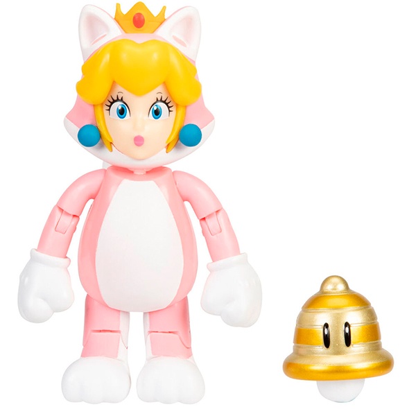 Super Mario Felino Peach Figura 10cm - Imagem 1