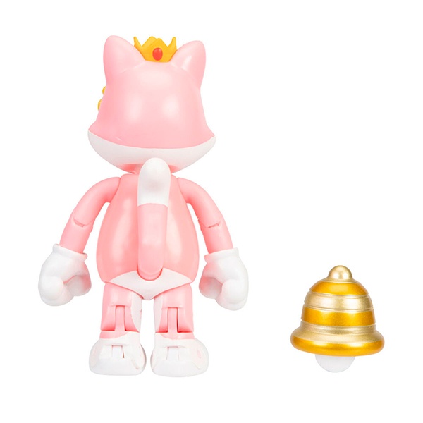 Super Mario Felino Peach Figura 10cm - Imagem 1