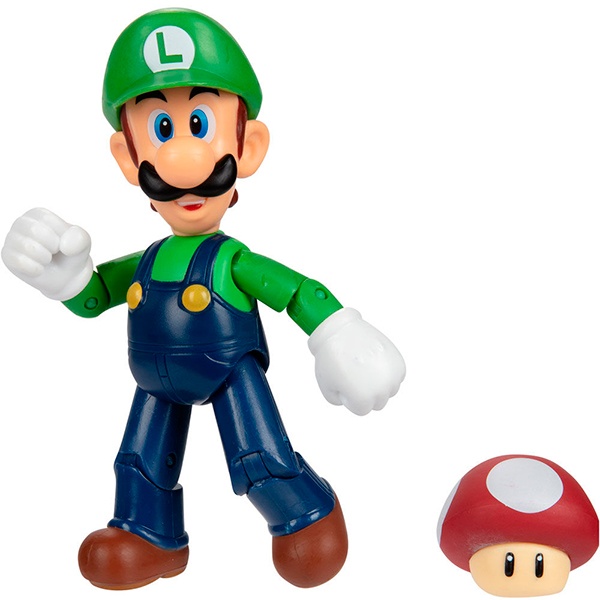 Super Mario Figura Luigi 10cm - Imagen 1