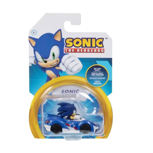 Sonic Vehículo Sonic 1:64 - Imagen 1