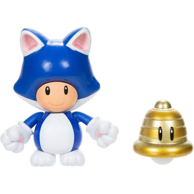 Super Mario Figura Toad Felino 10cm