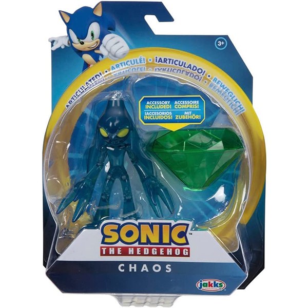 Sonic Figura Chaos Articulado 10cm - Imagem 1