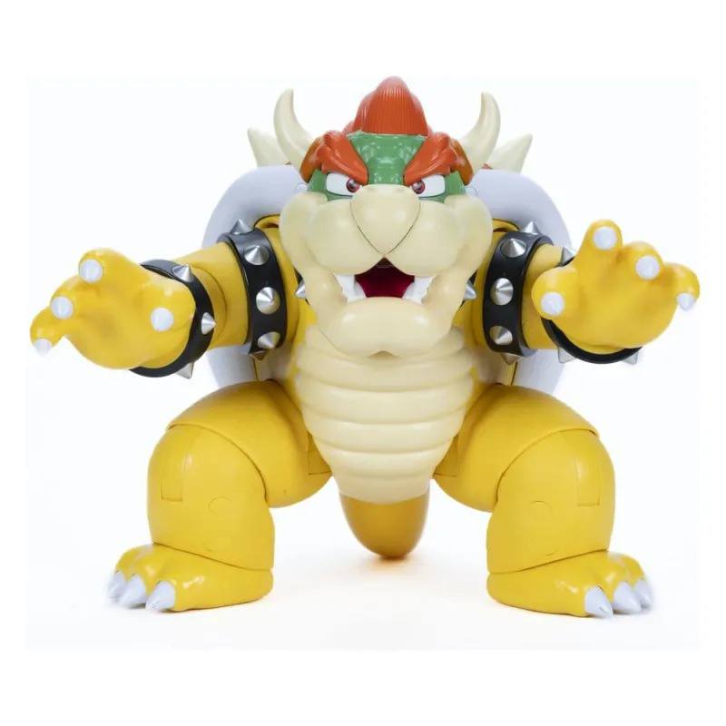 Super Mario Figura Grande Bowser Malvado com Luz 30cm
