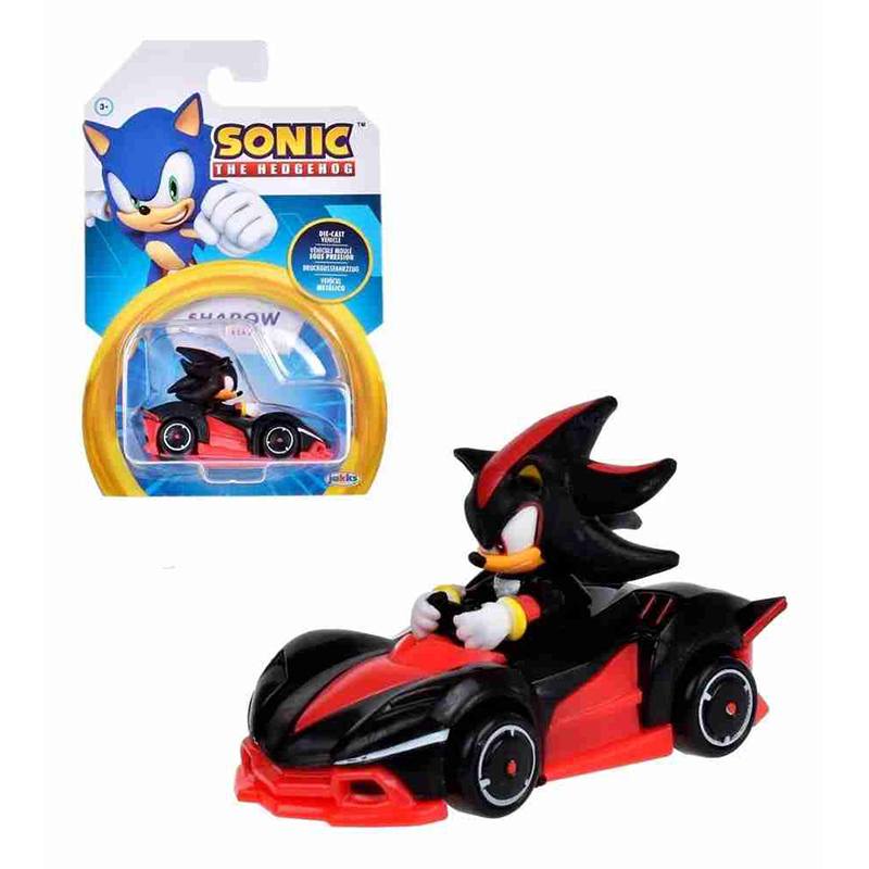 Sonic Veículo Shadow 1:64 Diecast