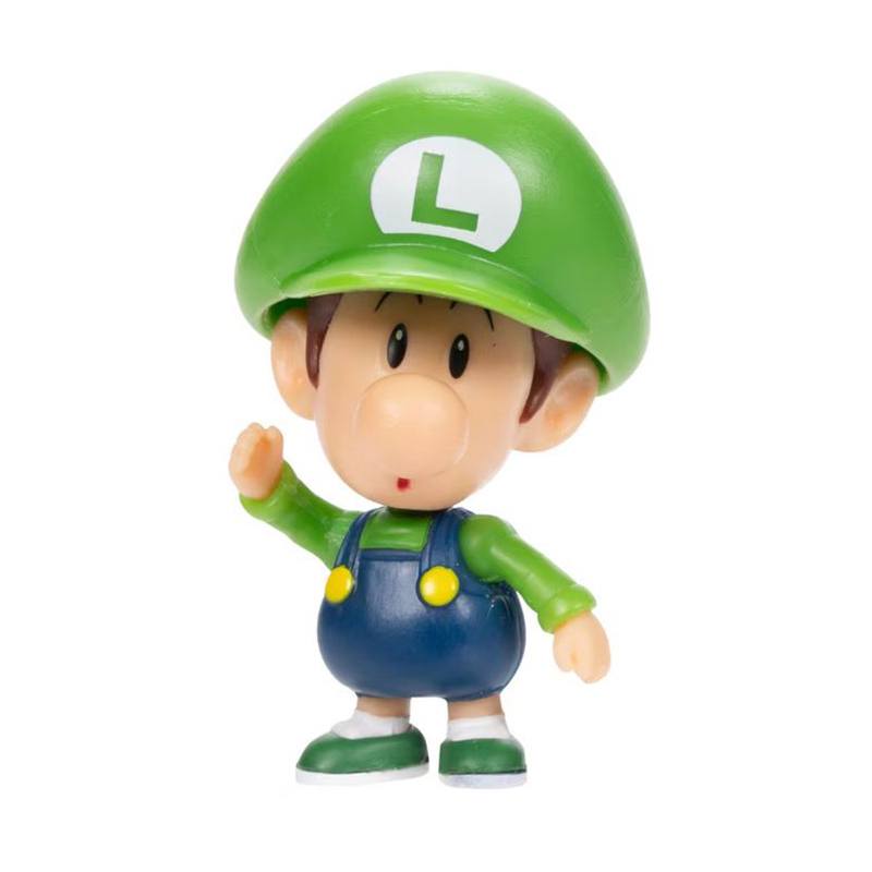 Super Mario Figura Bebé Luigi 6 cm