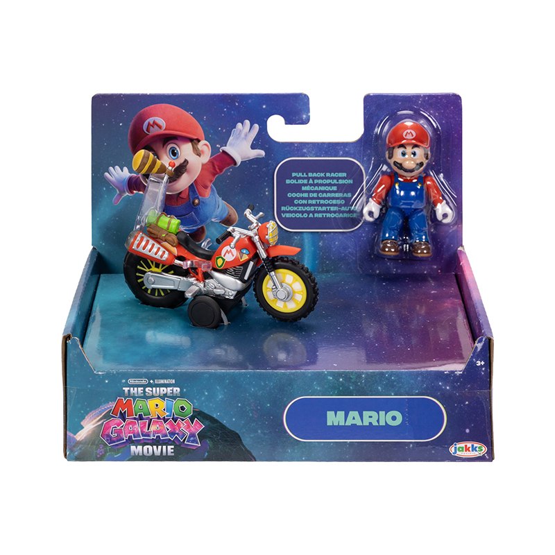 Super Mario Galaxy Moto con Figura Mario - Imagen 2