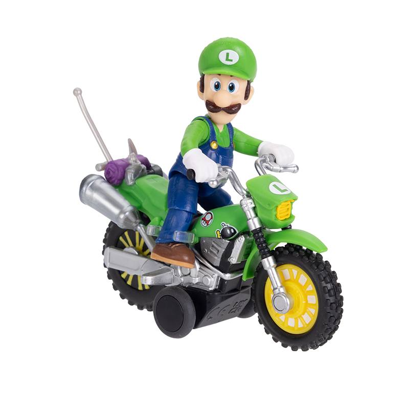 Super Mario Galaxy Moto con Figura Luigi
