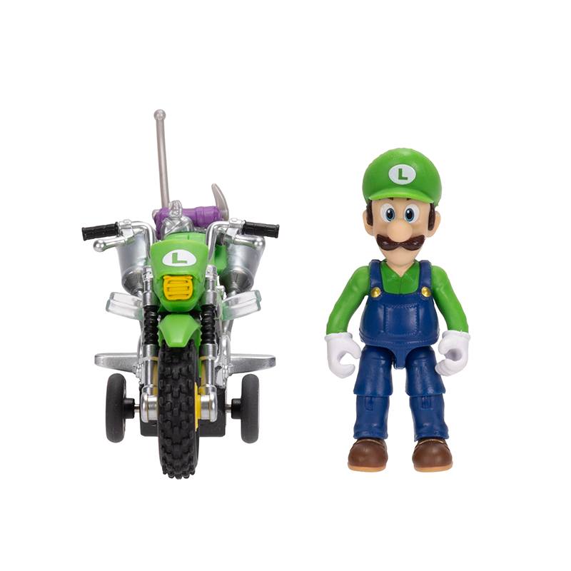 Super Mario Galaxy Moto con Figura Luigi - Imagen 2