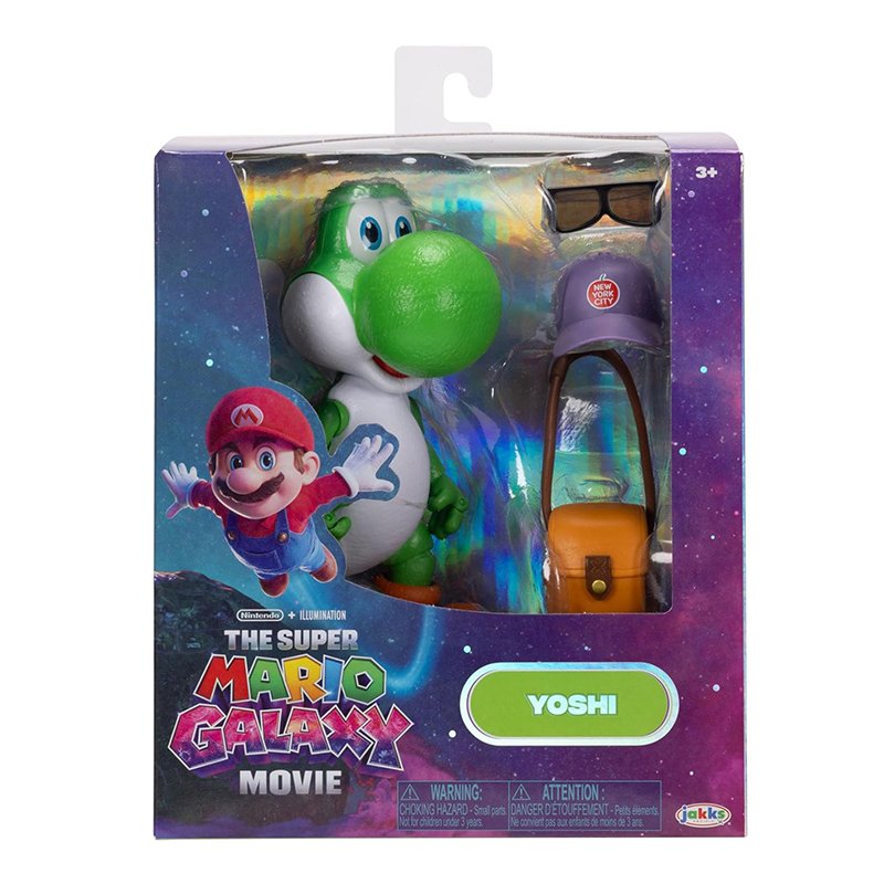 Super Mario Galaxy Movie Figura Yoshi 13cm - Imagen 1