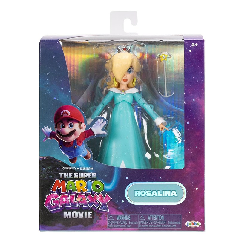 Super Mario Galaxy Movie Figura Rosalina 13cm - Imagen 1